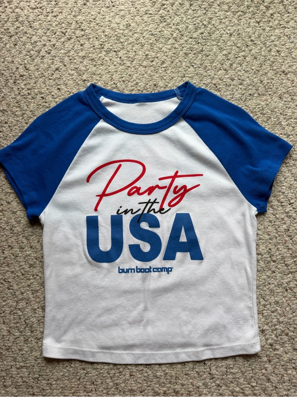 Burn Boot Camp Cropped Tee